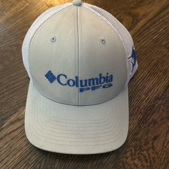 Columbia PFG Royal Blue Adjustable Fishing Cap Snap Back - Picture 1 of 7